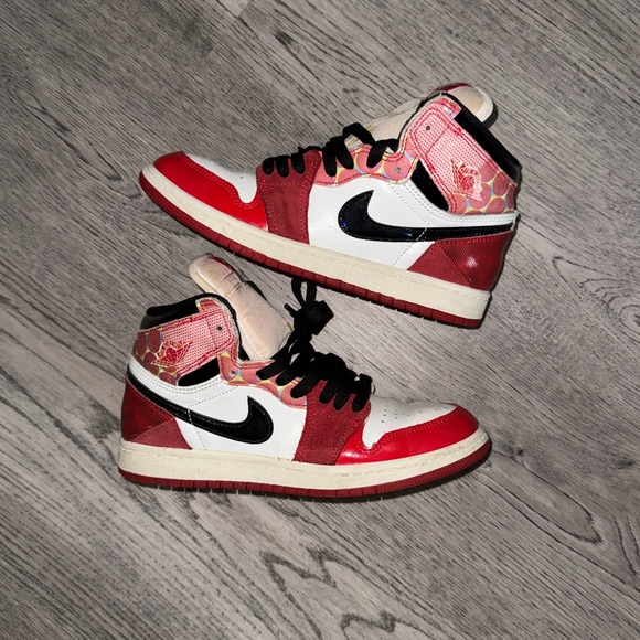 retro 1 jordans spider man